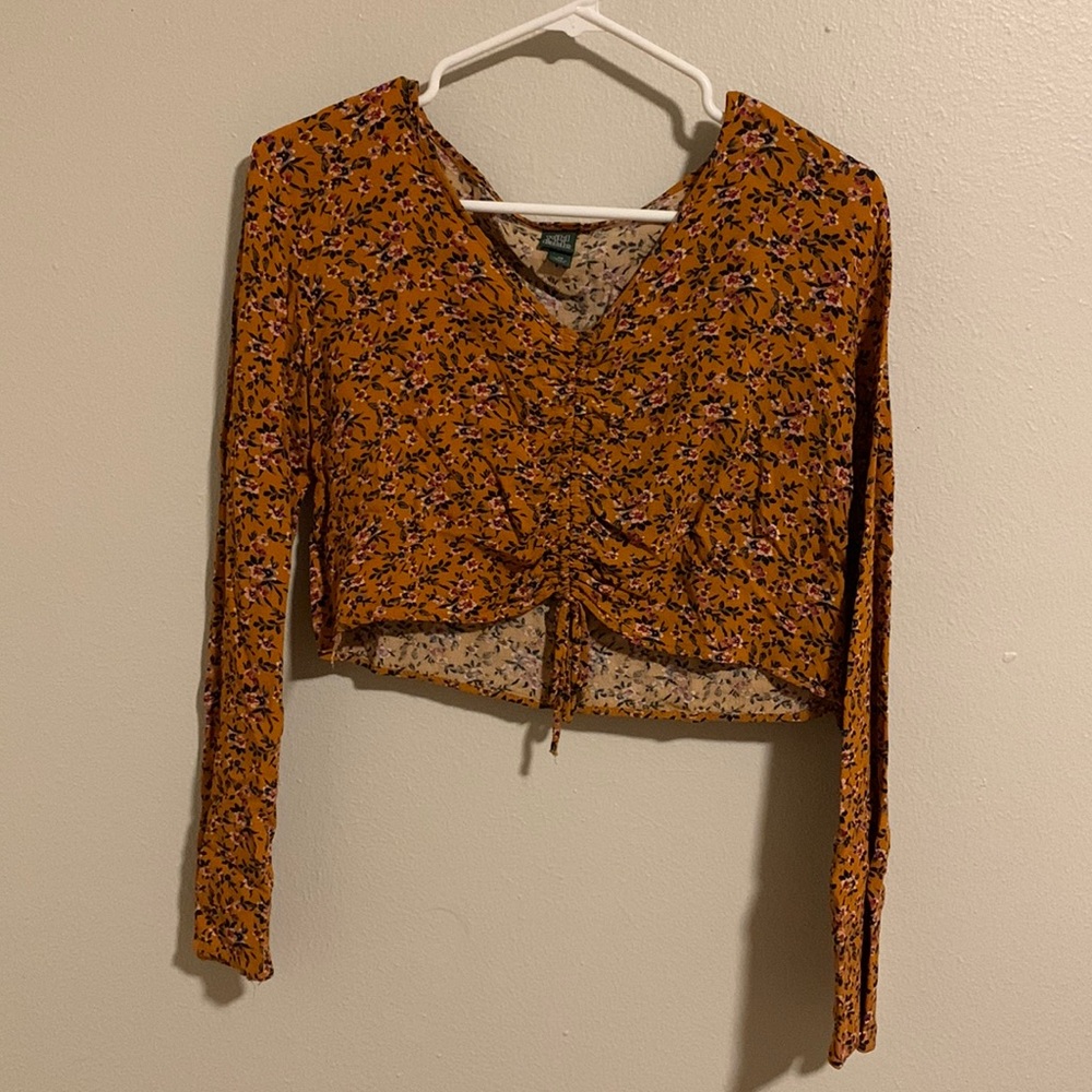 Floral crop top